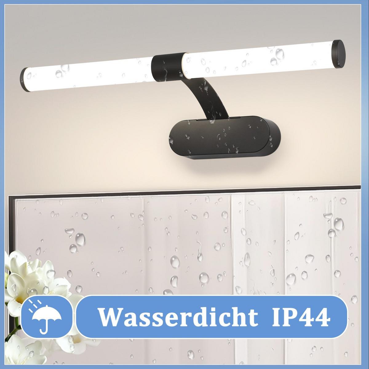 SPIEGELLEUCHTE HALLE 60/9.6/16.8 CM - Schwarz, Metall (60/9.6/16.8cm) - Nettlife