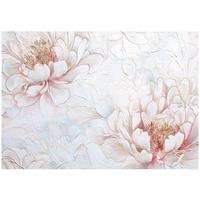 FOTOTAPETE Blumen Pfingstrosen Rosa 300x210 cm - Multicolor, Papier (300/210cm) - Wallarena