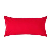 KISSENBEZUG Perkal, Ägyptische Baumwolle, Fadendichte 200 - Rot, Textil (40/80cm) - Homescapes