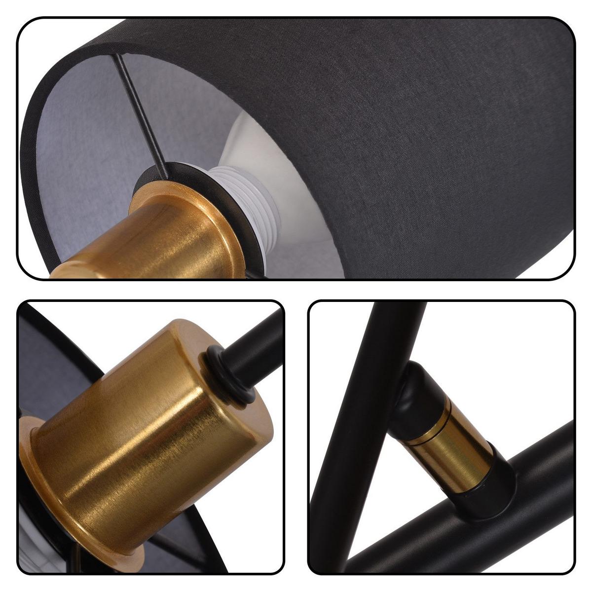 PENDELLEUCHTE Benedict 68/68/85 cm - Schwarz, Metall (68/68/85cm) - ZMH