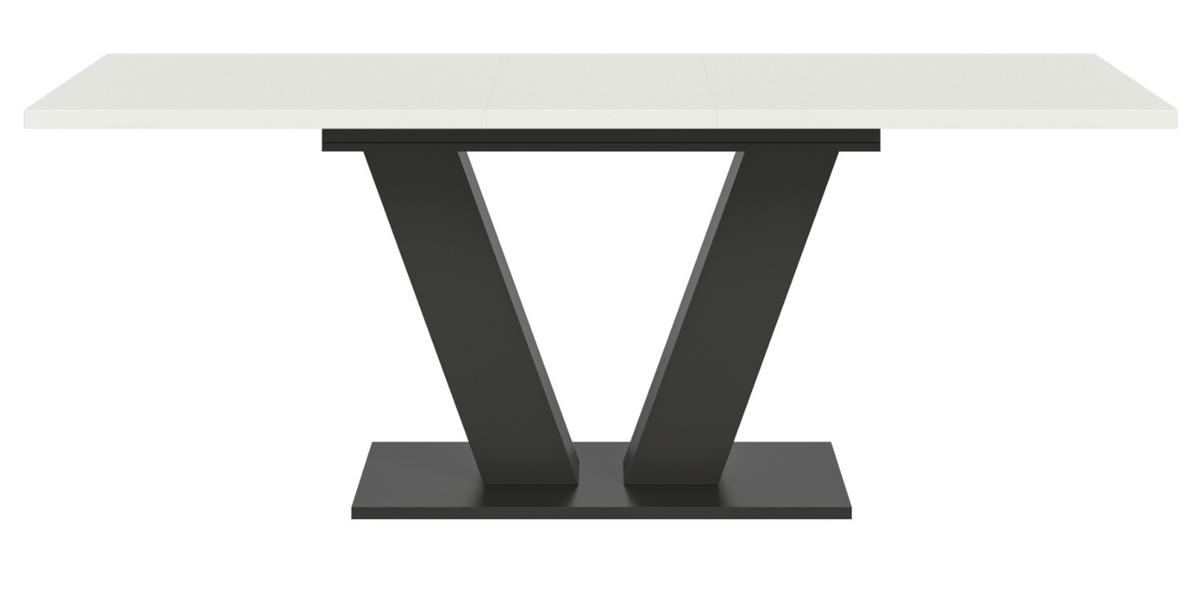 ESSTISCH weiß, grau 150 - 190 cm, Küchentisch ausziehbar - Weiß/Grau, Holz/Holzwerkstoff (150/90/76cm) - Inn.Furn
