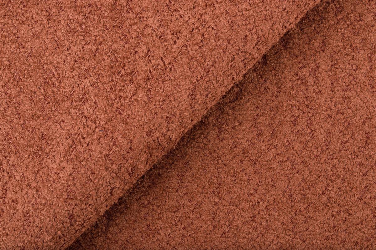 SOFA FEBE 3-Sitzer, dunkelorange - Dunkelorange/Schwarz, Holz/Textil (190/82/96cm) - Wozimo