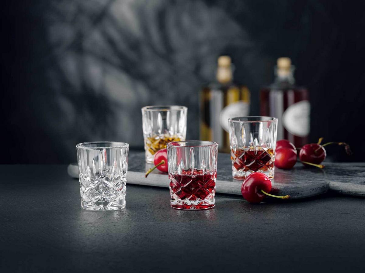 SCHNAPSGLÄSER Noblesse transparent 55 ml 4-tlg. - Transparent, Glas (0.055L) - Nachtmann