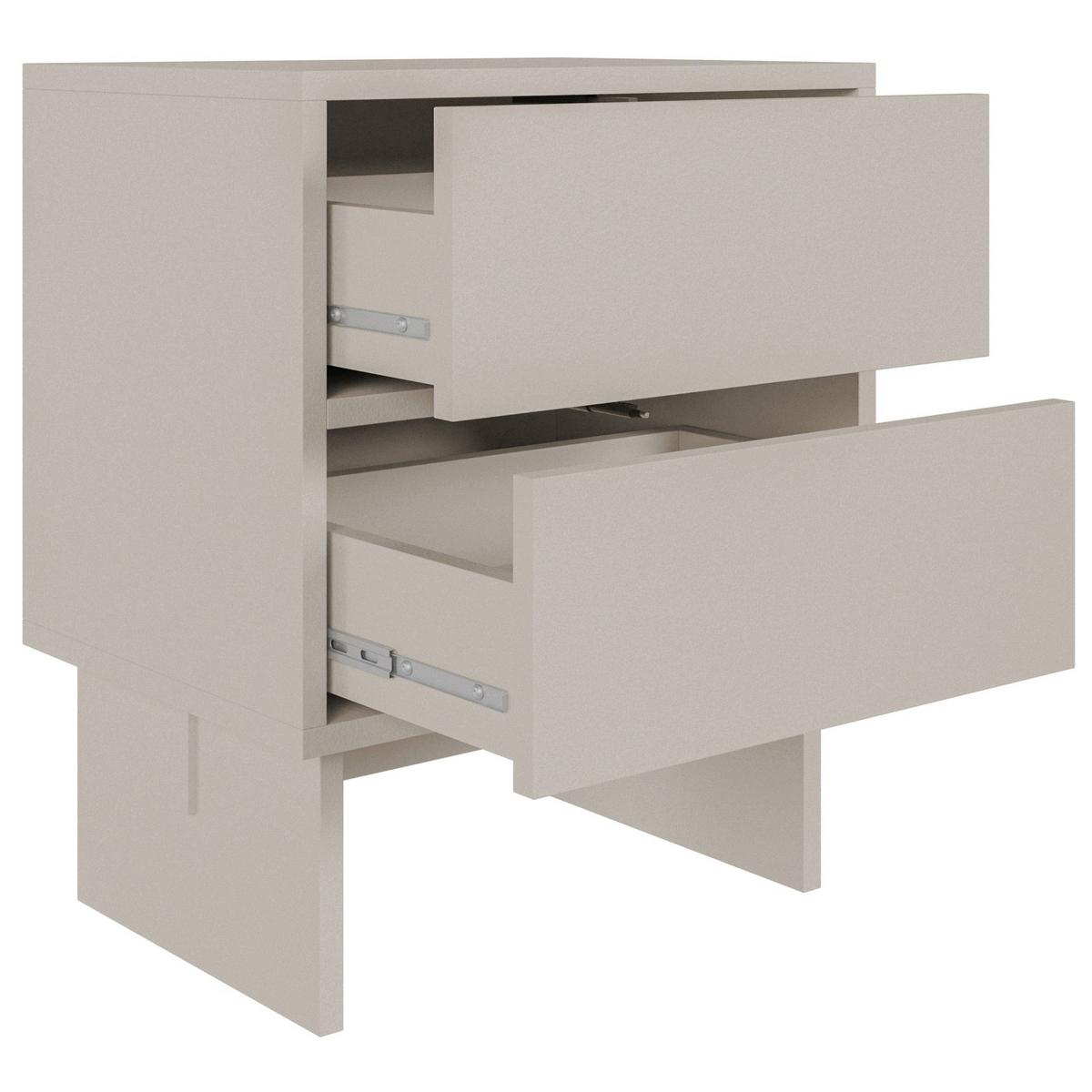 NACHTTISCH Sanva KASCHMIR 50 CM - Kaschmir, Holzwerkstoff (49.6/56/35cm) - Selsey