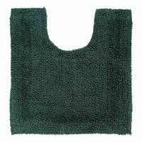 WC-VORLEGER 50/55 cm, 100% Baumwolle, wendbar - Waldgrün, Textil (50/55cm) - Homescapes
