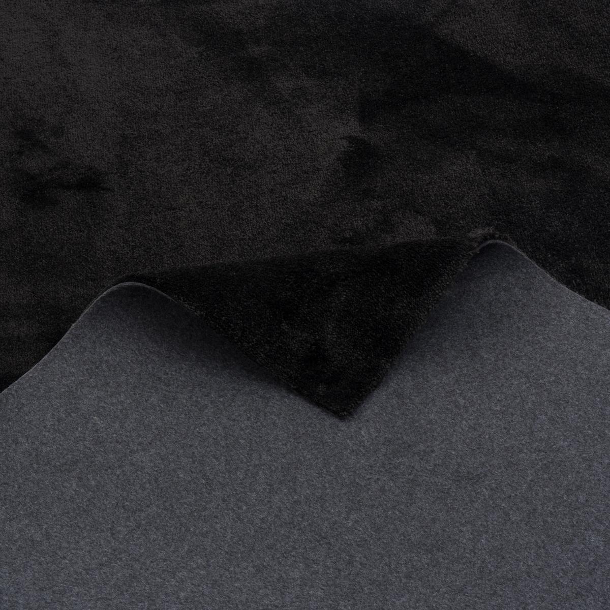 SUPER SOFT HOCHFLORTEPPICH LIVORNO - Schwarz, Textil (200/200cm) - Snapstyle