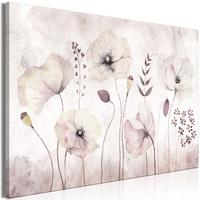 KUNSTDRUCK Rosa 60/40 cm - Pink, Textil (60/40cm) - KUNSTLOFT