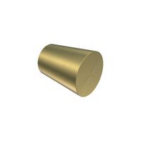 ENDSTÜCKE FÜR GARDINENSTANGEN 20 mm Ø, Sitra Messing-Optik, Packung 2 Stück - Messingfarben, Metall (4.1/3/3cm) - INTERDECO