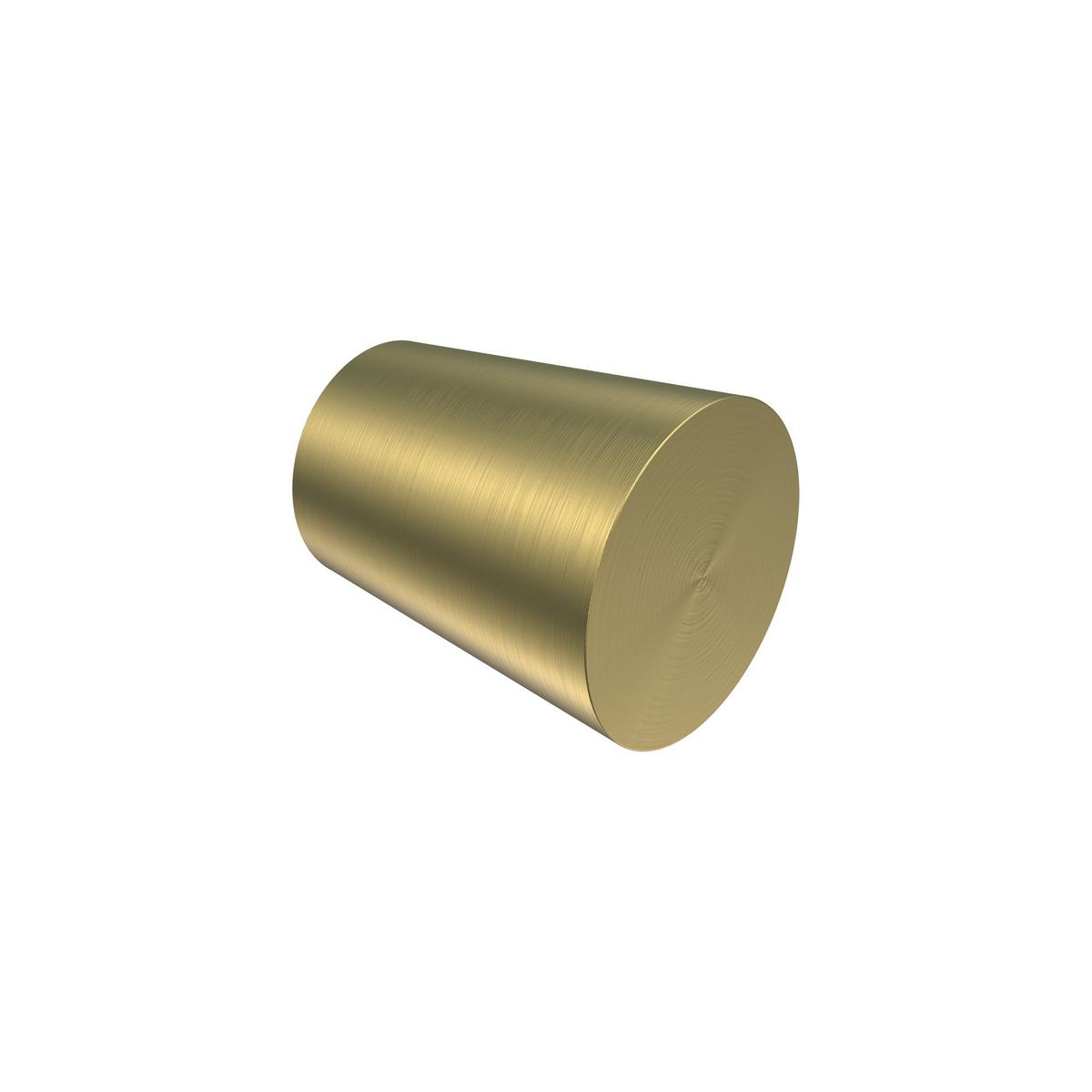 GARDINENSTANGE Sonette Sitra 240 cm (geteilt in 2 x 120 cm), 1-läufig, 20 mm Ø Messing-Optik - Messingfarben, Metall (240cm) - INTERDECO