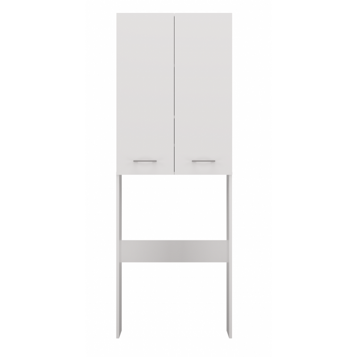 WASCHMASCHINENUMBAUSCHRANK Weiß 64/180/30 - Weiß, Holzwerkstoff (64/180/30cm) - RAUMHIRSCH FURNITURE