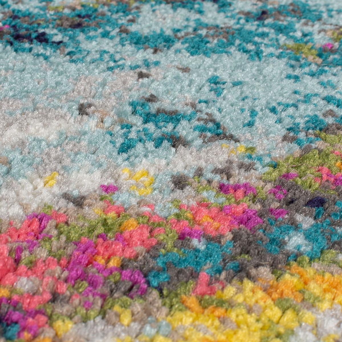 TEPPICH FAL, abstrakt, Bunt, 120 x 170 cm - Multicolor, Textil (170/120cm) - KADIMA DESIGN