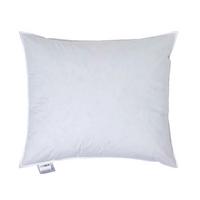 KOPFKISSEN 60/70 cm, Daunenkissen medium-weich - Weiß, Textil (60/70cm) - Homescapes