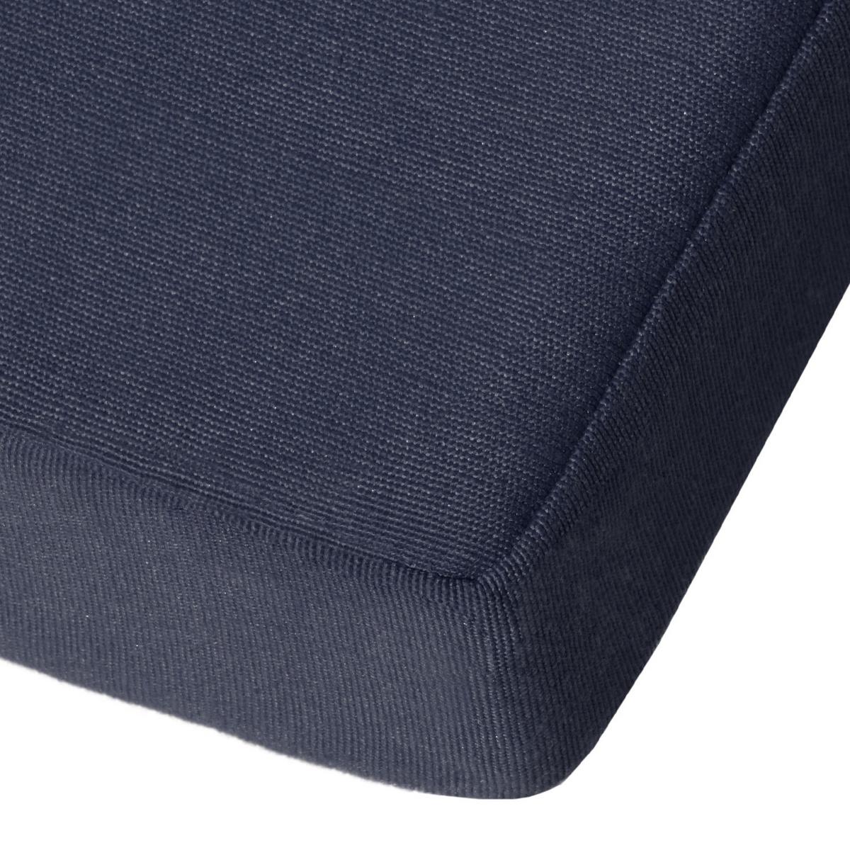 DECKCHAIRAUFLAGE Loftlux DC 175/45/5 cm Dunkelblau - Dunkelblau, Textil (45/5/175cm) - Beautissu 