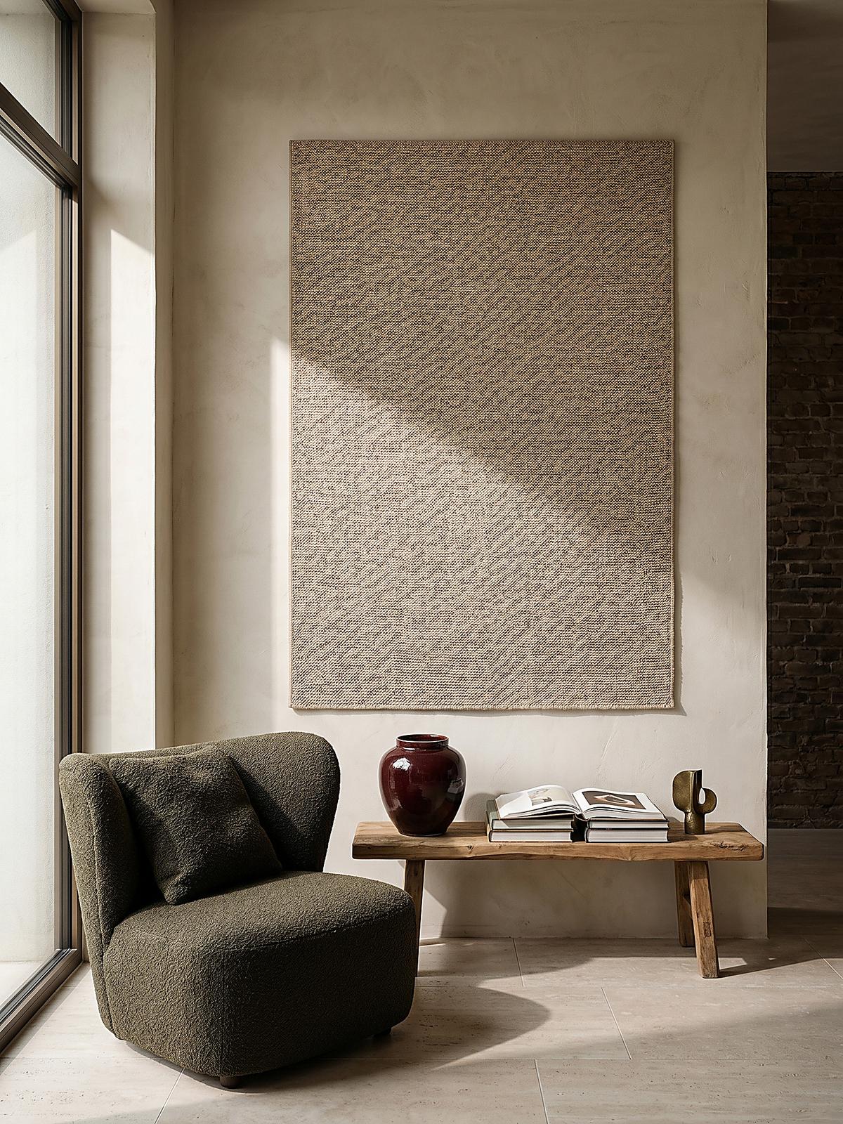 TEPPICHLÄUFER Uni TOCE Polypropylen Natur 80 x 150 cm - Beige, Textil (80/150cm) - KADIMA DESIGN