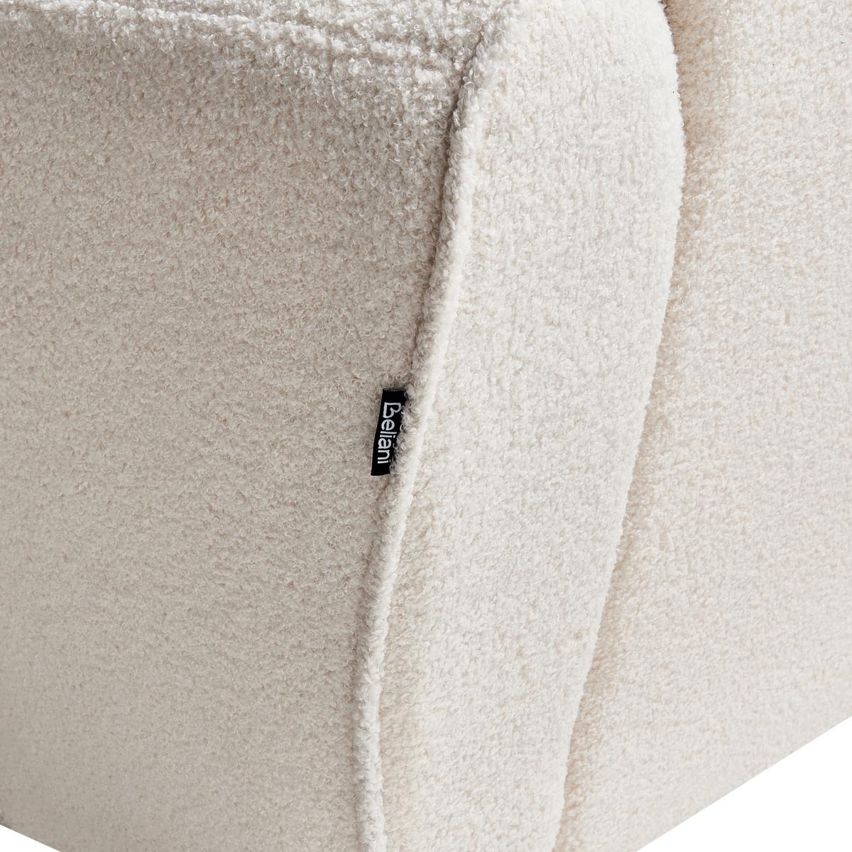 SESSEL Hellbeige Ellede - Beige, Textil (93/73/90cm) - Beliani