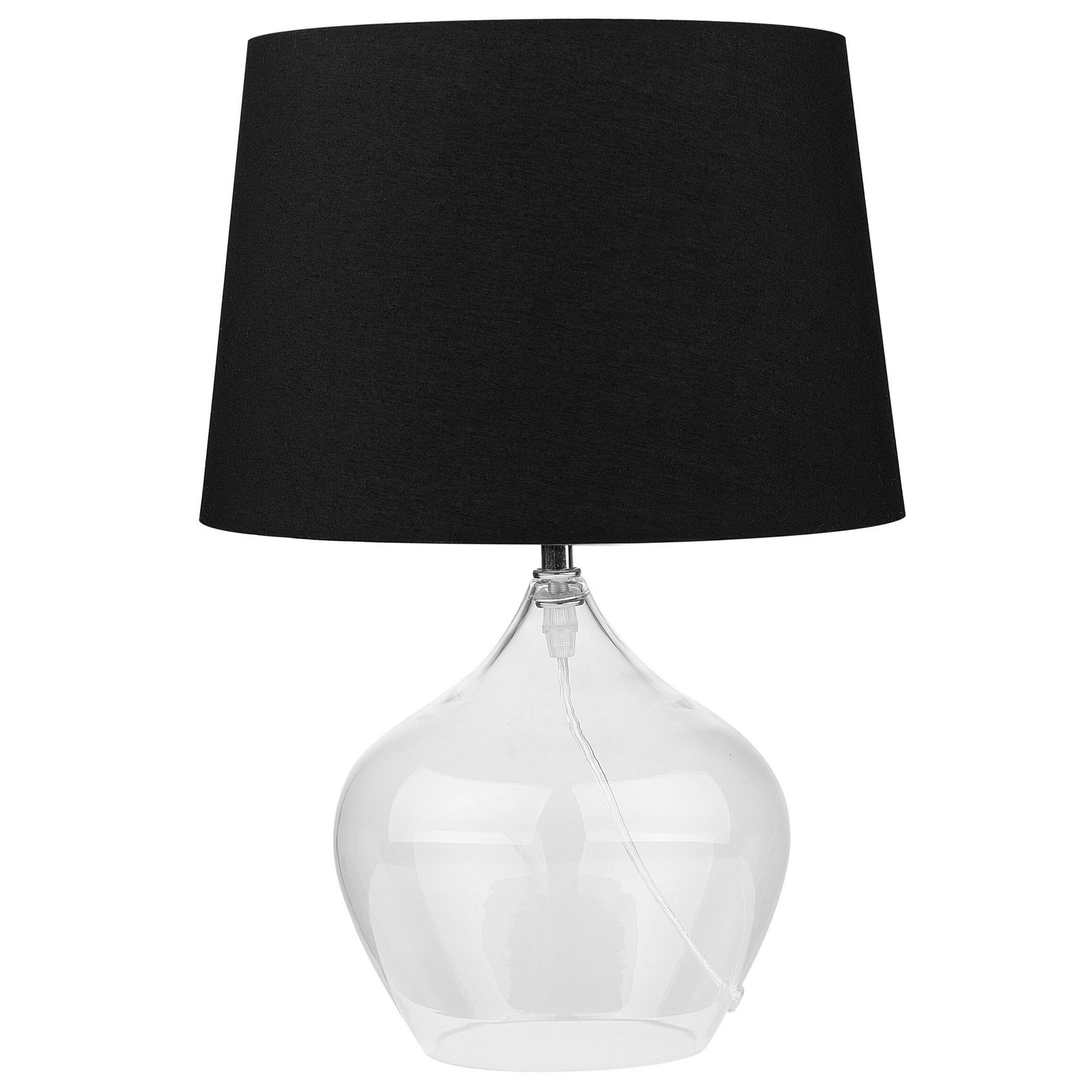 TISCHLEUCHTE Osum 30/30/45 cm - Transparent, Glas (30/30/45cm) - Beliani