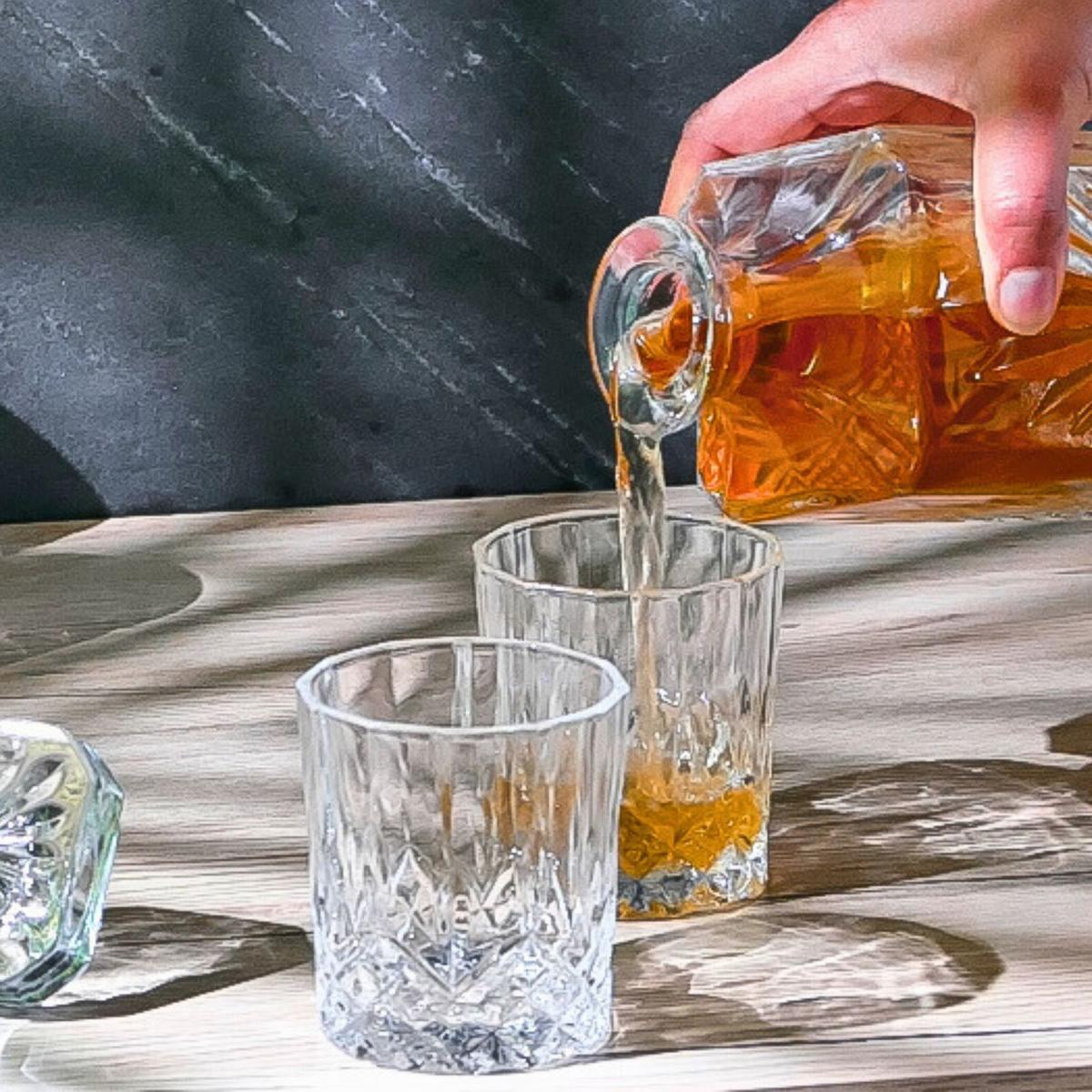 WHISKY GLAS SET (6-tlg.) - Transparent, Glas (0.2L) - Intirilife