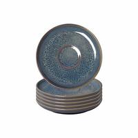 ESPRESSOUNTERTASSEN Crafted Breeze blau-grau ø 11,8 cm 6er Set - Blaugrau, Keramik (11.8cm) - like.Villeroy & Boch