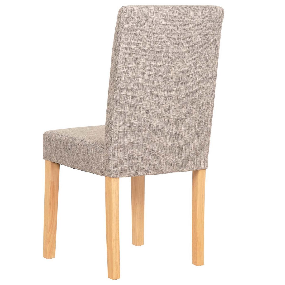 ESSZIMMERSTUHL Grau, Braun 2er-Set - Braun/Grau, Textil (43/90/56cm) - MCW