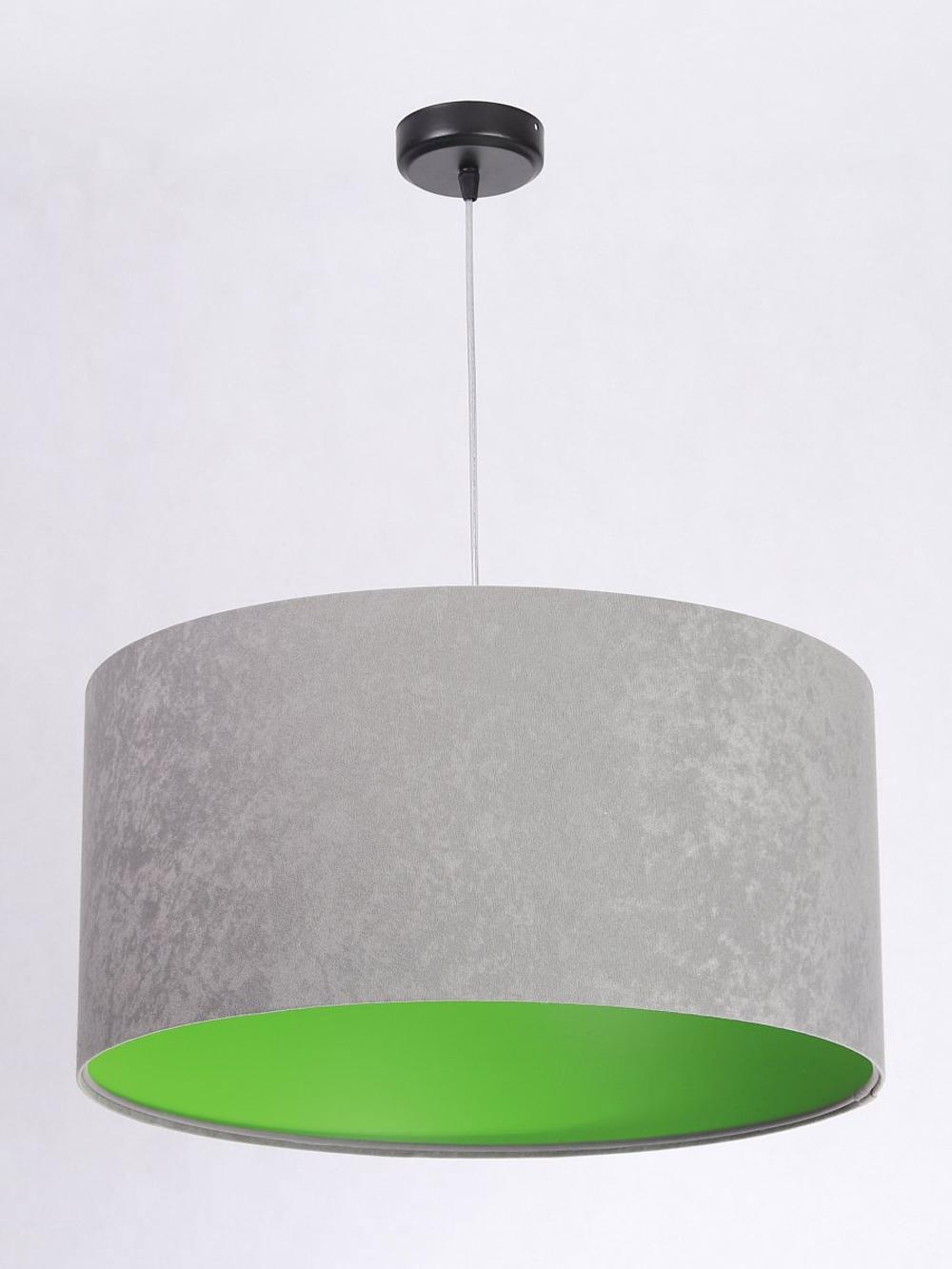 HÄNGELEUCHTE Grau 40/20 cm - Grau/Grün, Kunststoff (40/0.6/20cm) - ONZENO