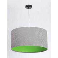 HÄNGELEUCHTE Grau 40/20 cm - Grau/Grün, Kunststoff (40/0.6/20cm) - ONZENO