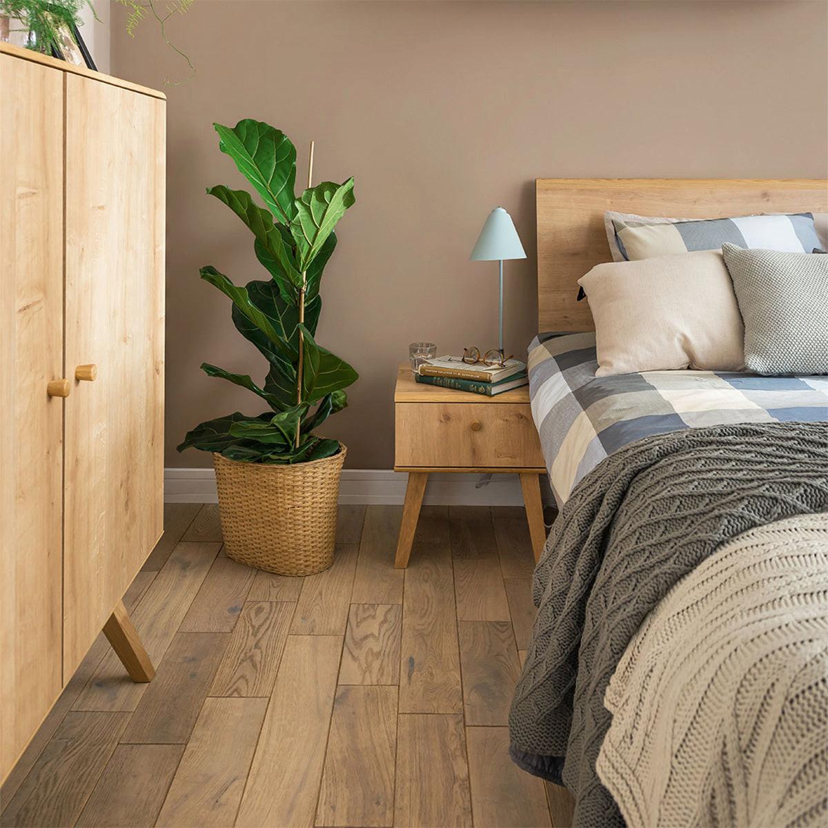 BETT 90/200 Holz - Braun, Holzwerkstoff (90/200cm) - Petits-meubles