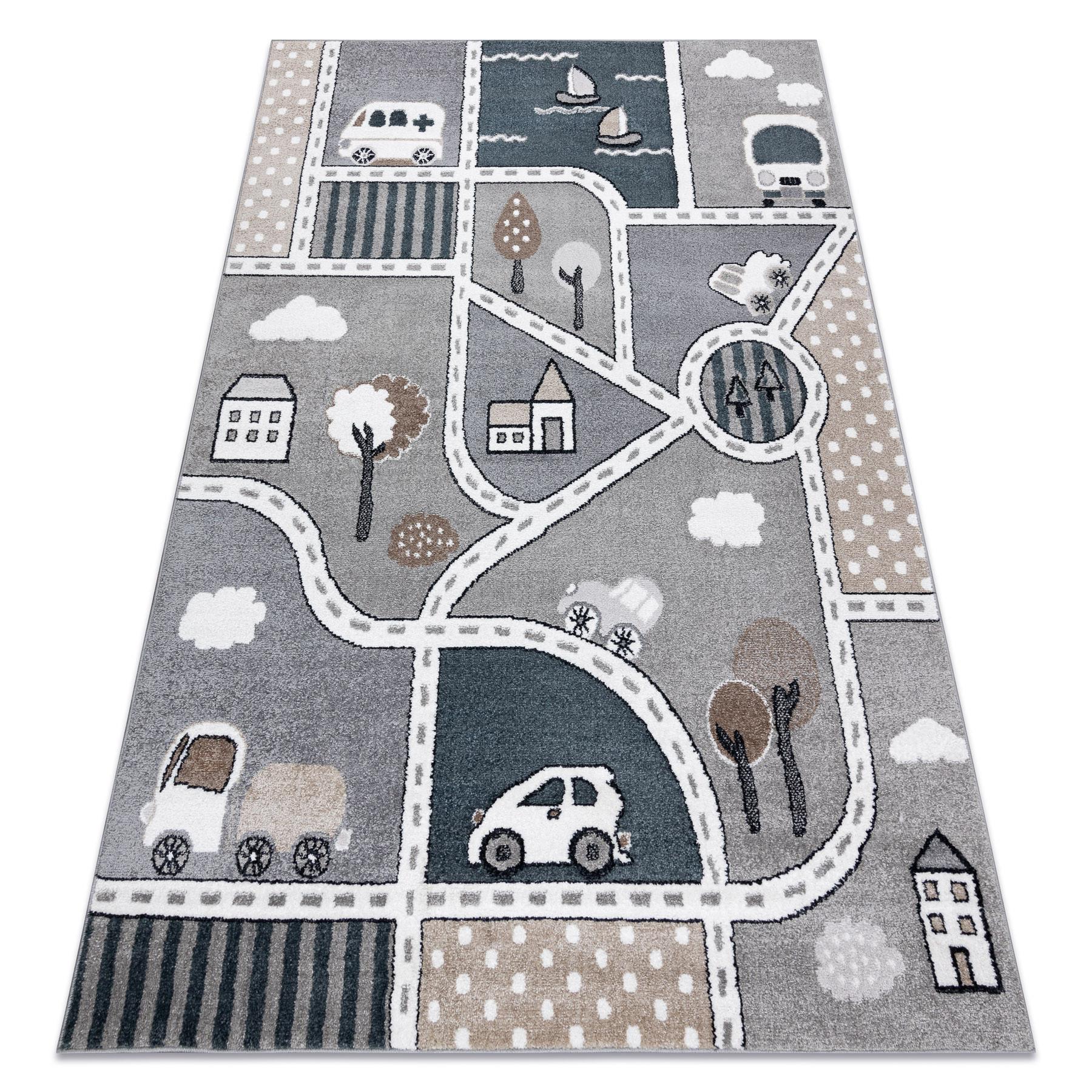 TEPPICH Fun 240/330 cm - Grau, Textil (240/330cm) - rugsX