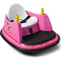 AUTOSCOOTER 6V Kinder Rosa - Pink, Kunststoff (75/42/57cm) - COSTWAY