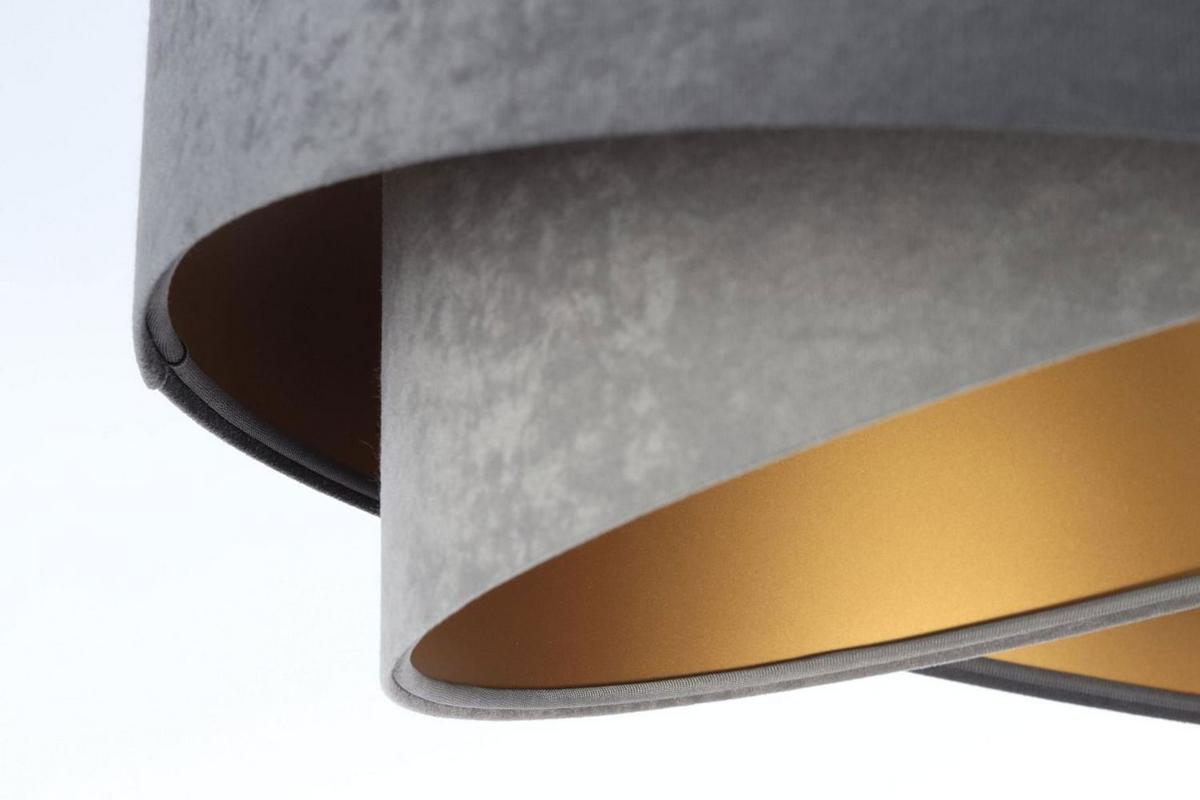 HÄNGELEUCHTE Grau 50/23 cm - Grau, Kunststoff (50/1/23cm) - ONZENO