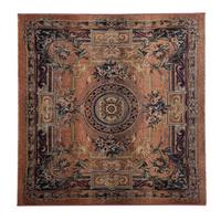 WEBTEPPICH Gabiro 856 160x160 cm - Rostfarben, Textil (160/160cm) - THEKO