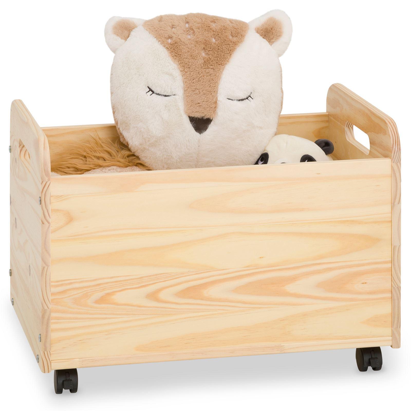 SPIELZEUGKISTE BENJAMIN natur - Naturfarben, Holz (60/43/40cm) - IDIMEX