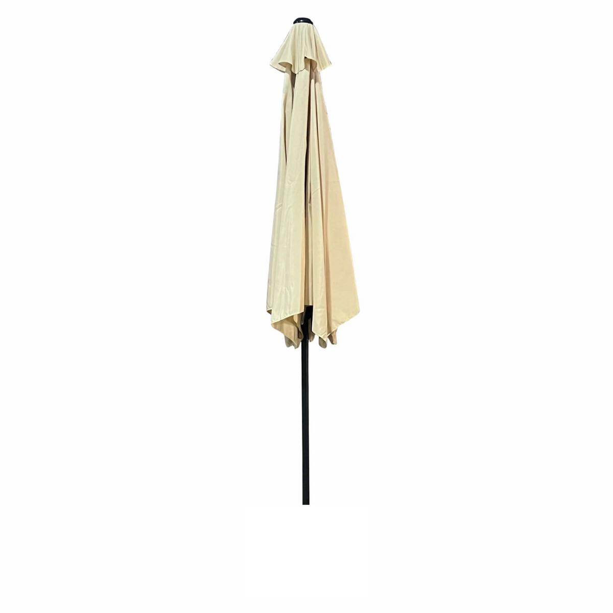 GARTENSCHIRM Beige 270/235/270 - Beige, Textil/Metall (270/270cm) - RAUMHIRSCH FURNITURE