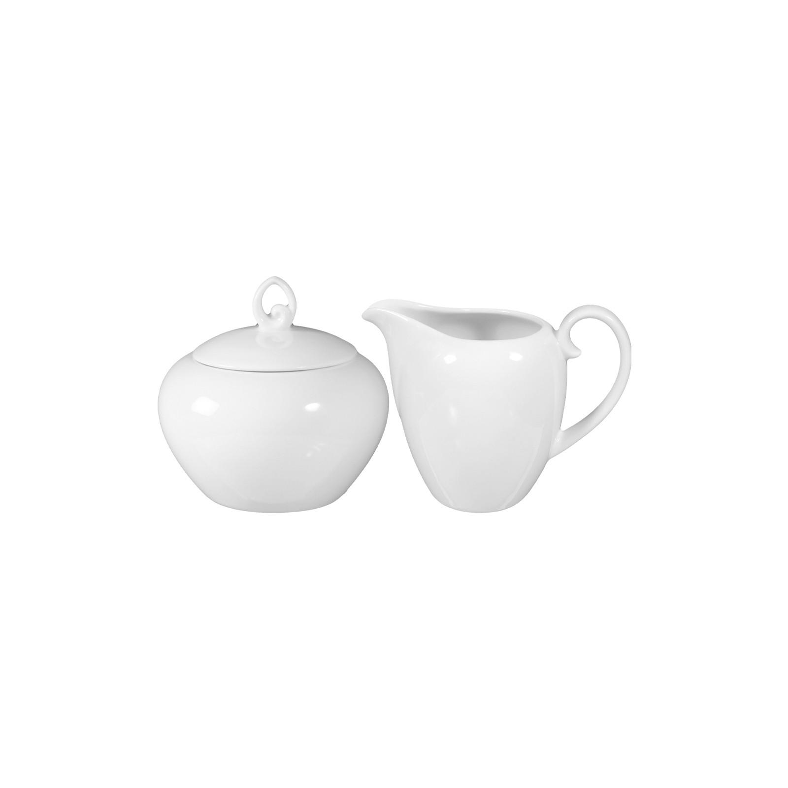 MILCH- UND ZUCKERSET Rondo/Liane weiß für 6 Personen 2er Set - Weiß, Keramik (1/2cm) - Seltmann Weiden