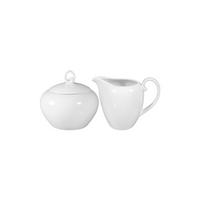 MILCH- UND ZUCKERSET Rondo/Liane weiß für 6 Personen 2er Set - Weiß, Keramik (1/2cm) - Seltmann Weiden