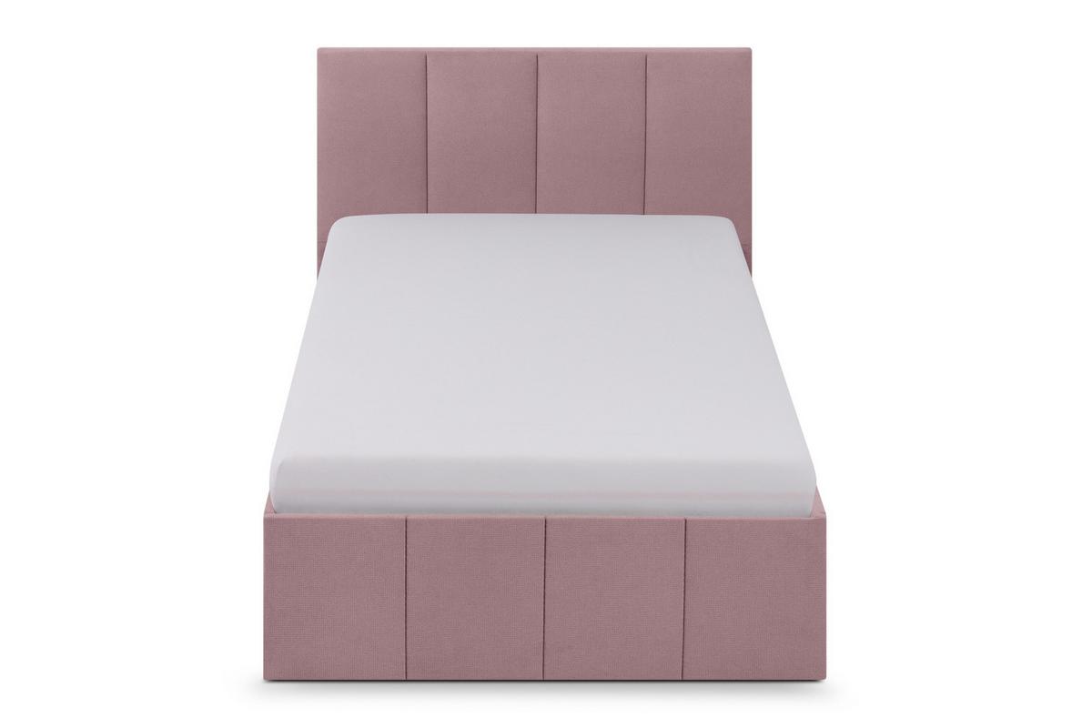 POLSTERBETT Dalas Rose 120 x 200 x 40 cm Stauraum Mit hochwertiger Matratze H3 (bis 120 kg) und Lattenrost - Rosa, Holz (120/200cm) - Halmon Schlafkomfort Betten 