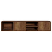 TV-HÄNGEBOARD Sanva WARMIA WALNUSS 200 CM - Dunkelbraun, Holzwerkstoff (200/40/35cm) - Selsey