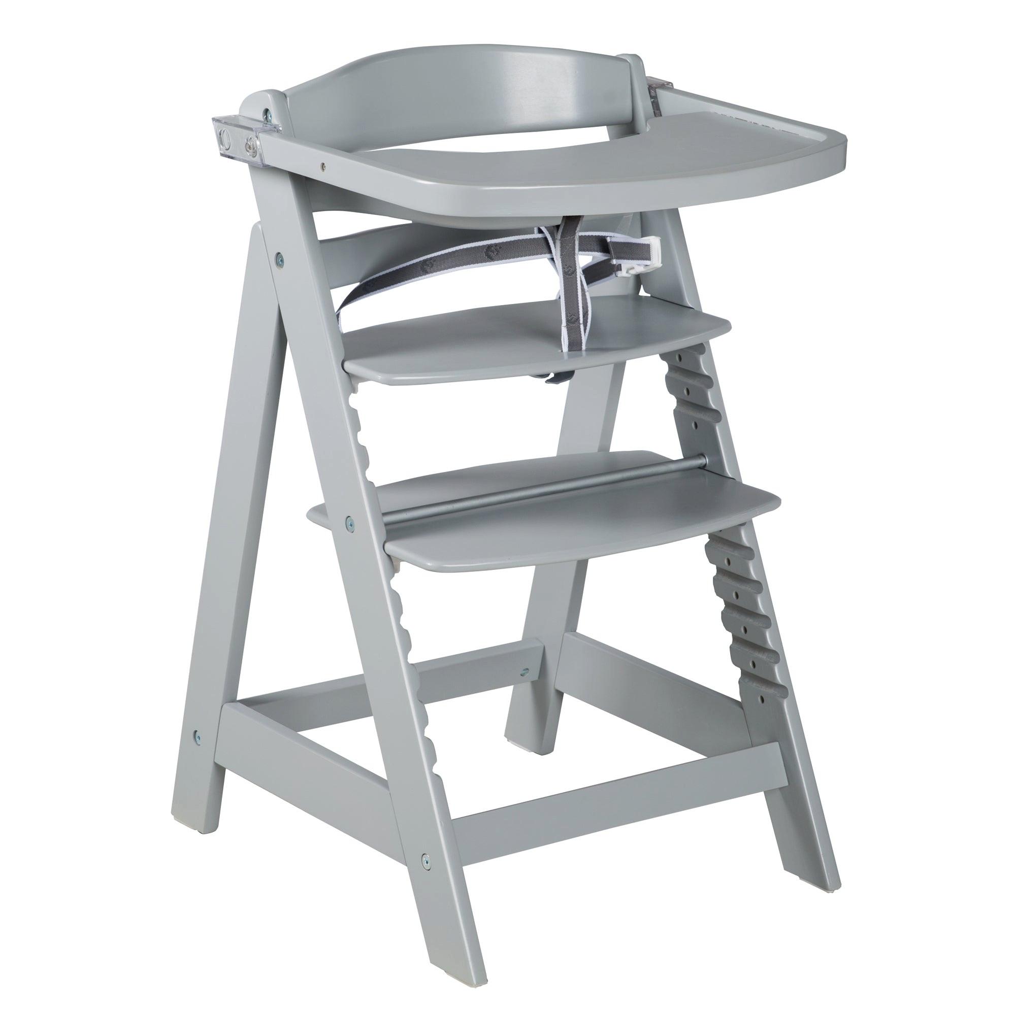 KINDERHOCHSTUHL - Sit Up 'CLICK & FUN' - taupe - Taupe, Holzwerkstoff (50/80/54cm) - Roba