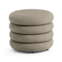POLSTERHOCKER mit Stauraum Olive - Olivgrün, Textil (55/45/55cm) - RAUMHIRSCH FURNITURE