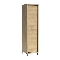 DREHTÜRENSCHRANK SYNDRA 49,5/197/58,5 cm 1-türig Eichefarben - Eichefarben, Holzwerkstoff (49.5/197/58.5cm) - MASSENO
