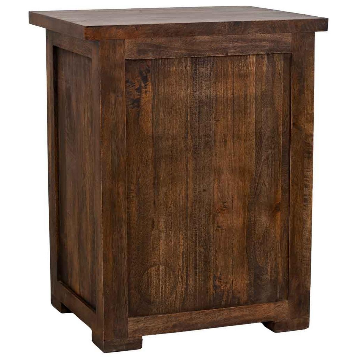 BEISTELLTISCH aus holz 51x40x64cm - Braun, Holz (51/64/40cm) - Wanderlust