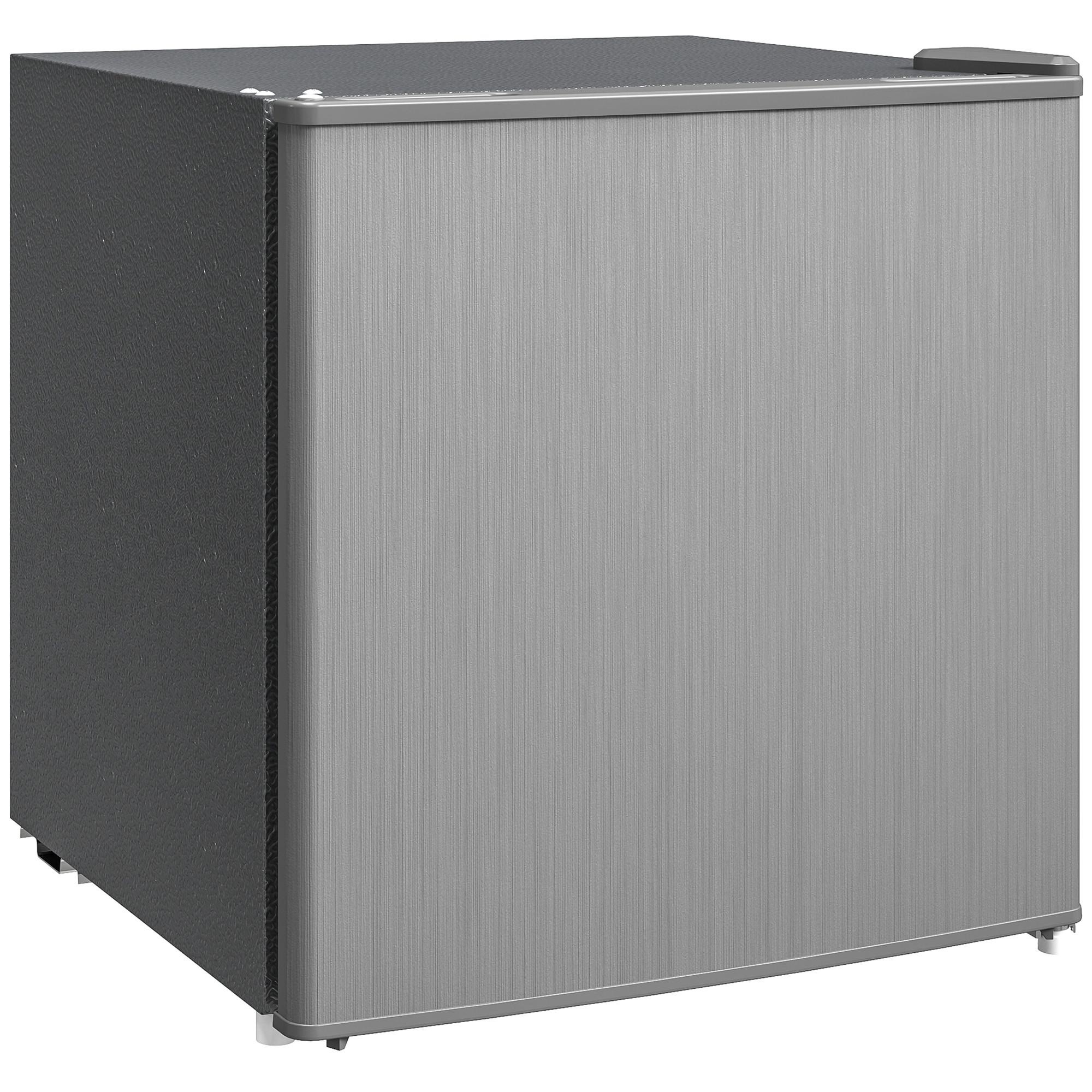 MINI-GEFRIERSCHRANK aus Stahl Kunststoff Grau - Grau, Kunststoff (44.2/48.8/47cm) - HOMCOM