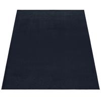 KURZFLORTEPPICH Waschbar, einfarbig, Marineblau, 60 x 100 cm - Blau, Textil (100/60cm) - KADIMA DESIGN