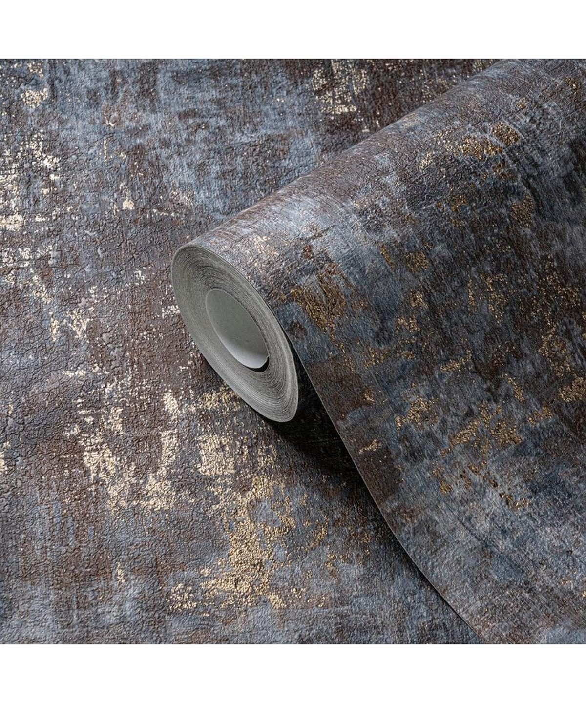 VLIESTAPETE Braun 53/1005 cm - Braun, Textil (53/1cm) - KUNSTLOFT