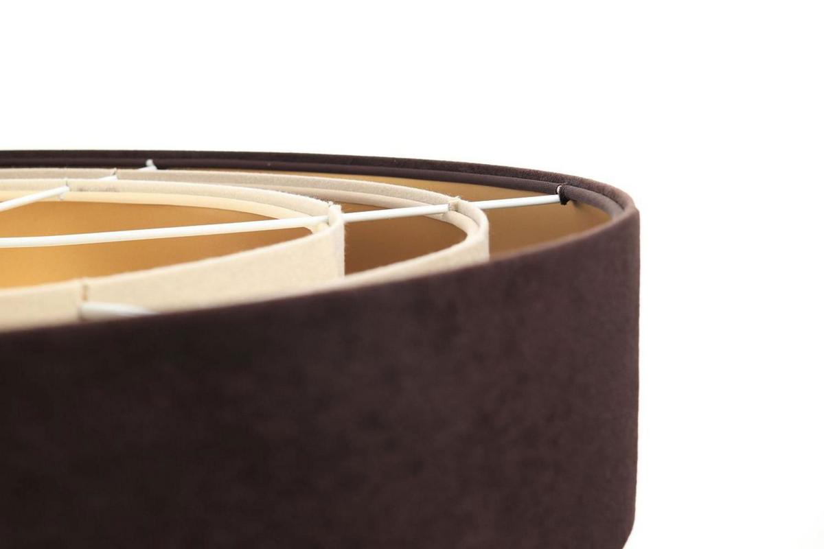 HÄNGELEUCHTE Beige 60/20 cm - Braun, Kunststoff (60/1/20cm) - ONZENO