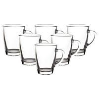 KAFFEEBECHER TEEBECHER Nordic transparent 300 ml 6er Set - Transparent, Glas (0.3L) - Van Well