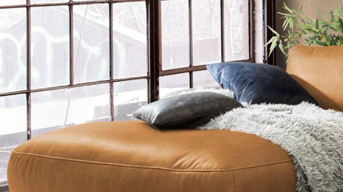 ECKSOFA MOTORISCHER RELAXFUNKTION LOLA Braun Webstoff Relaxfunktion - Schwarz/Braun, Textil (233/178cm) - KAWOLA