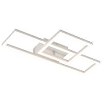 LED-DECKENLEUCHTE Malloy 42/20/7 cm - Weiß, Metall (20/42/7cm) - Nettlife