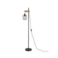 STEHLAMPE Lysandra 22/22/140 cm - Schwarz, Metall (22/22/140cm) - ZMH