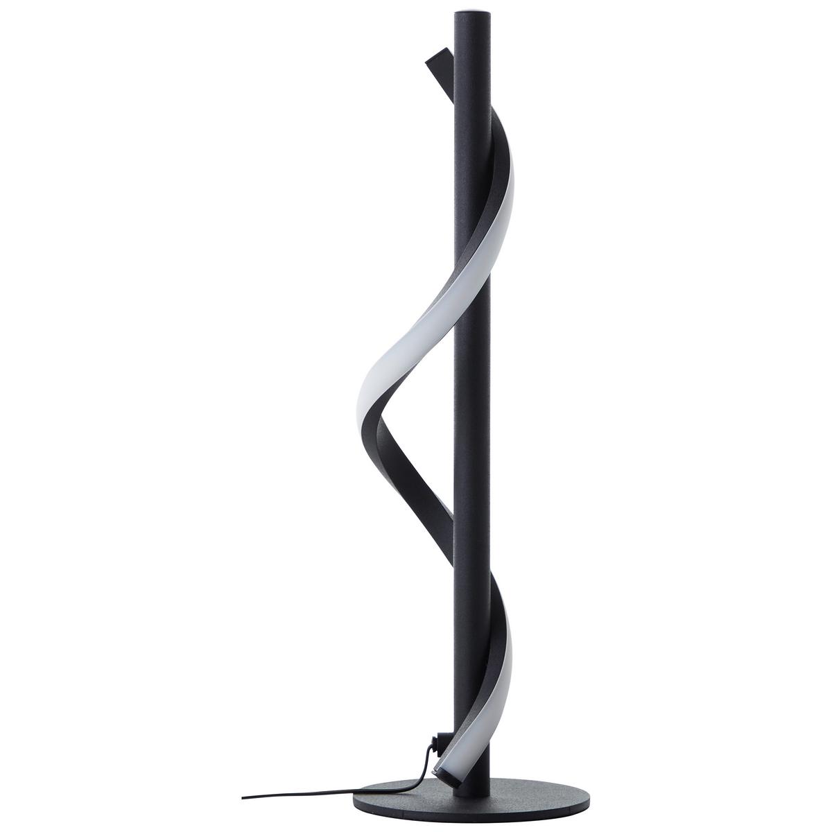 TISCHLEUCHTE Eunice G99269/76 - Schwarz, Holz (12/12/40cm) - Brilliant