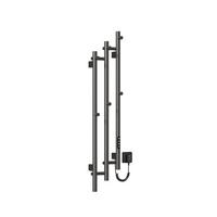 HEIZKÖRPER elektrisch vertikal 115 x 21,6 cm mit Smart-Steuerung Anthrazit - Anthrazit, Metall (21.6/115/9.4cm) - EMKE